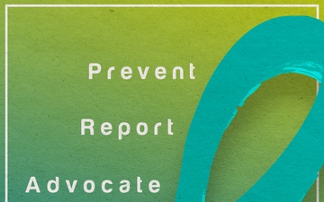 Sexual Assault, Awareness and Prevention Month Graphic