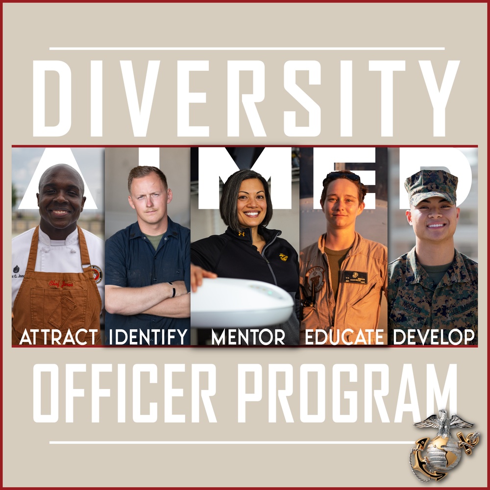 Diversity AIMED Officer Program Poster 2023