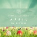 April in Review graphic