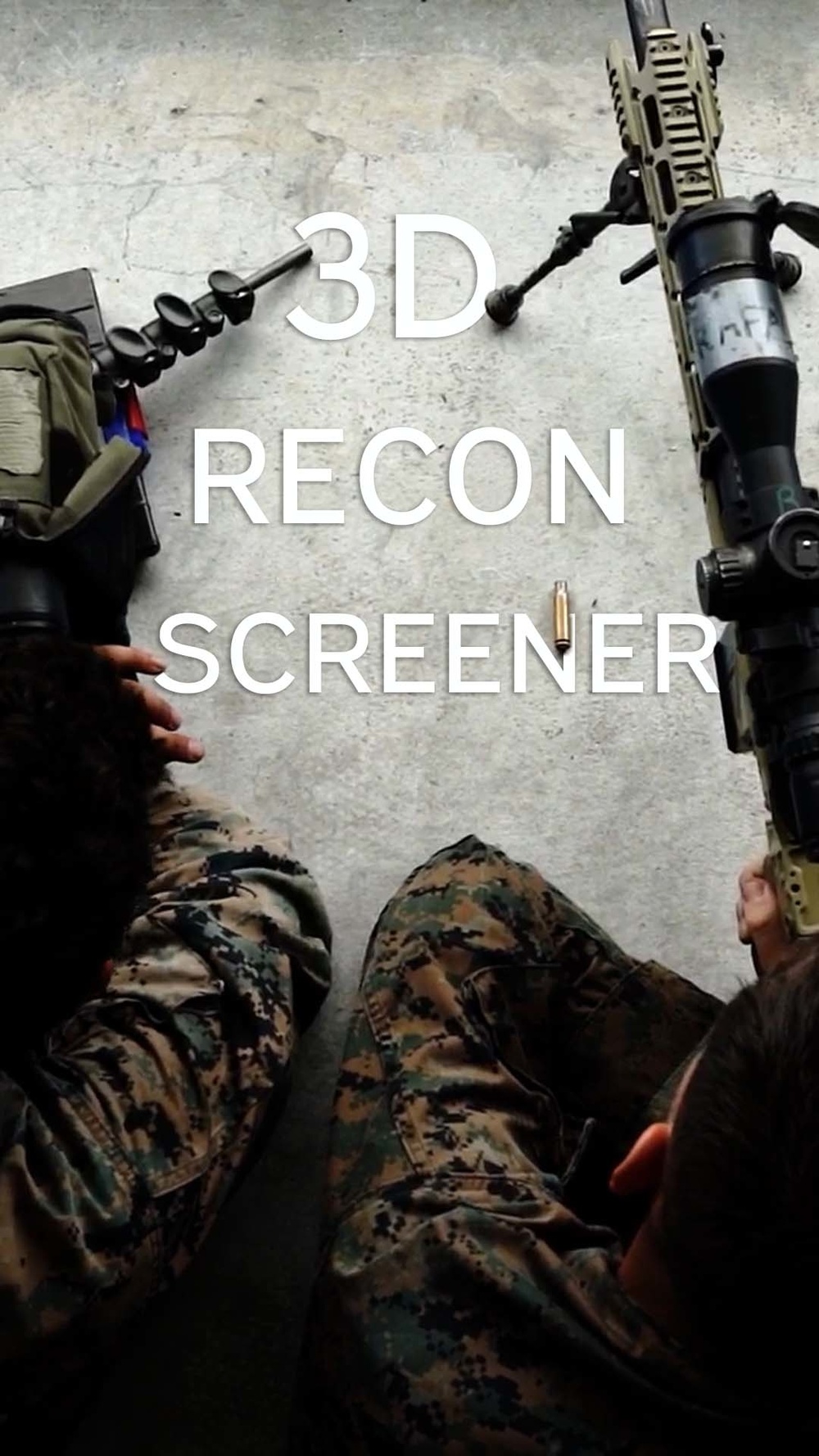 3d Reconnaissance Screener Graphic