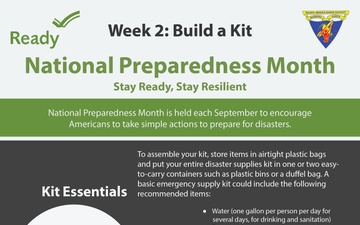 PMRF Educates DoD Personnel about National Preparedness Month