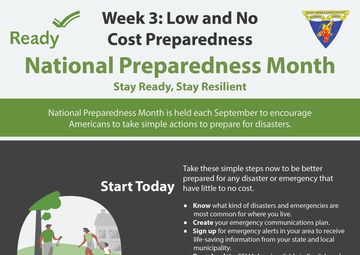 PMRF Educates DoD Personnel about National Preparedness Month