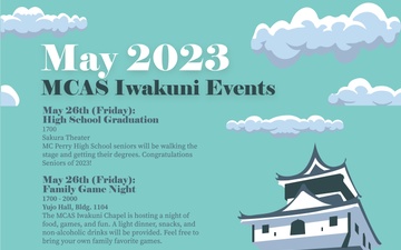 Marine Corps Air Station Iwakuni May 2023 calendar