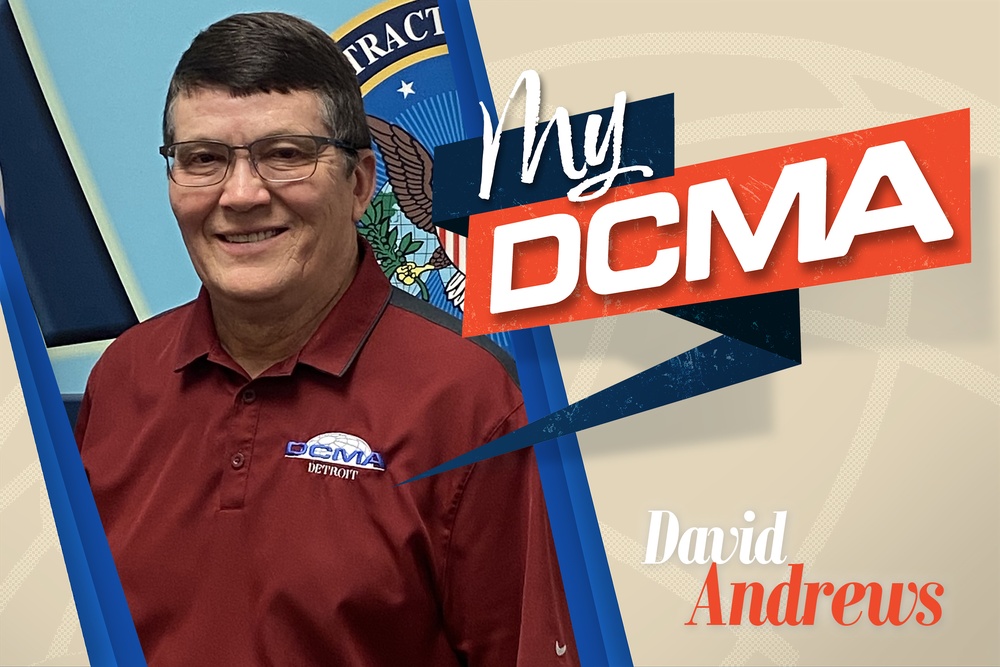 My DCMA: David Andrews, procurement technician