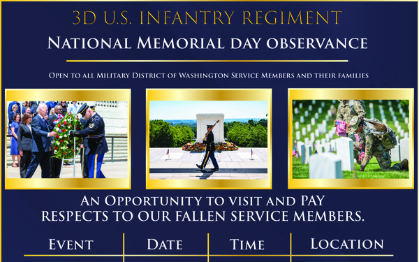 2023 National Memorial Day Observance