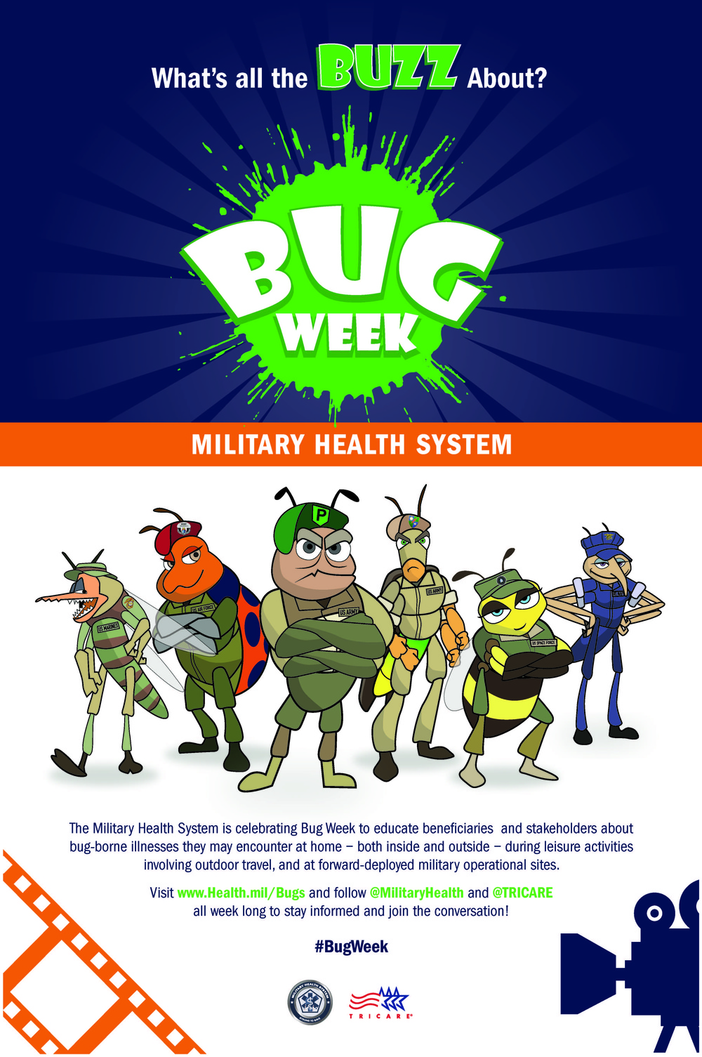 Bug Week Kick Off Poster
