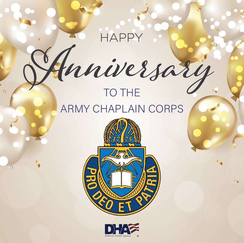 July 29 Army Chaplain Corps Anniversary