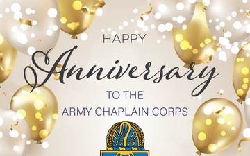 July 29 Army Chaplain Corps Anniversary