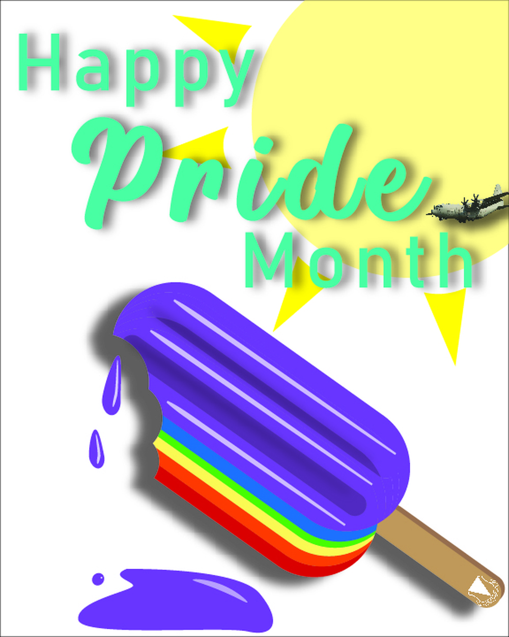 Pride Month Celebration graphic