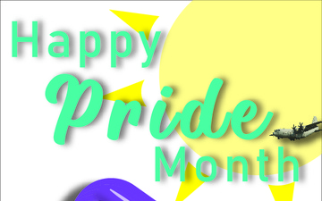 Pride Month Celebration graphic