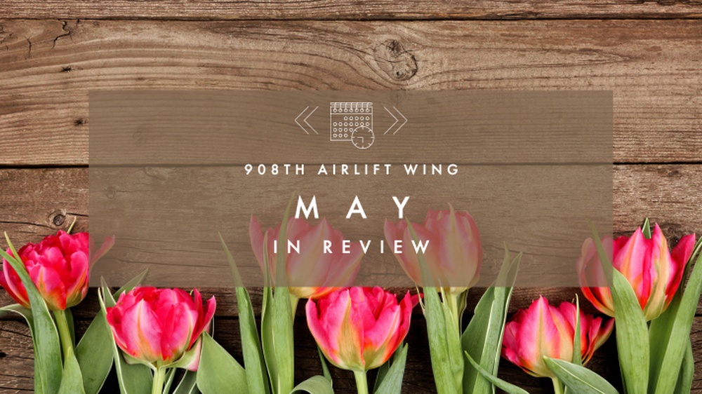 May in Review graphic