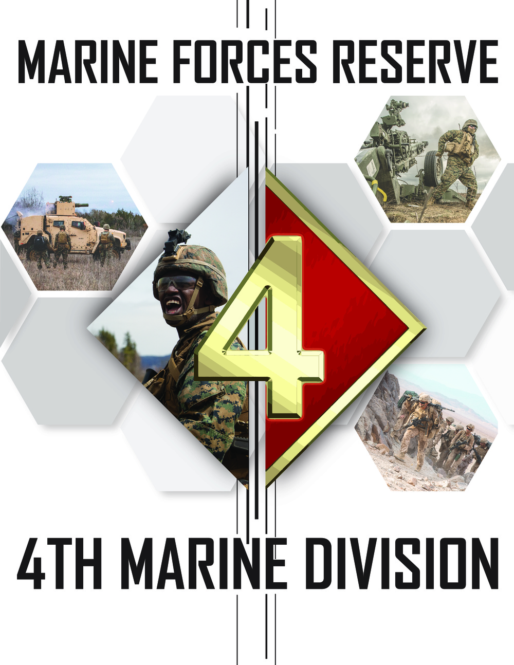 4th Marine Division (poster graphic) | 4th MARDIV