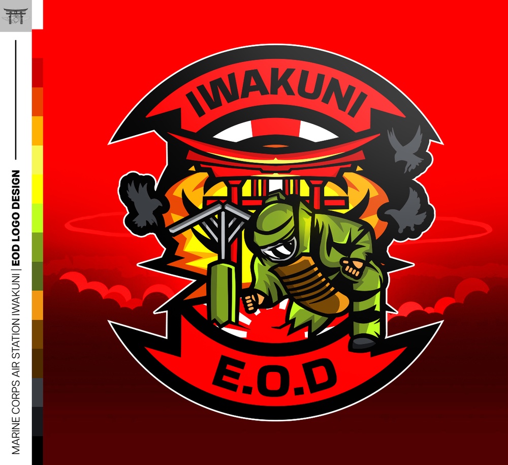 Marine Corps Air Station Iwakuni Explosive Ordnance Disposal logo