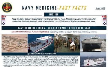 Navy Medicine -- Fast Facts -- June 2023