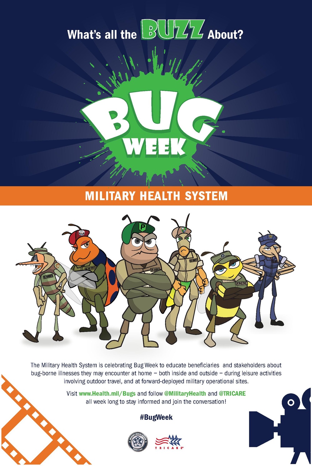 Bug Week Kick Off poster