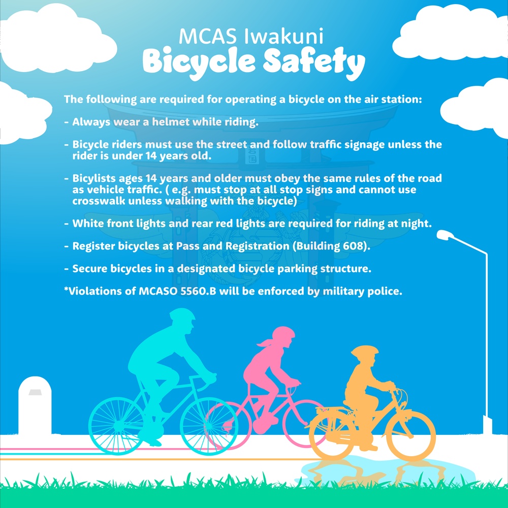 Marine Corps Air Station Iwakuni Bicycle Safety Rules and Guidelines