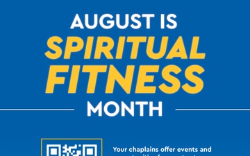 Spiritual Fitness Month Flyer