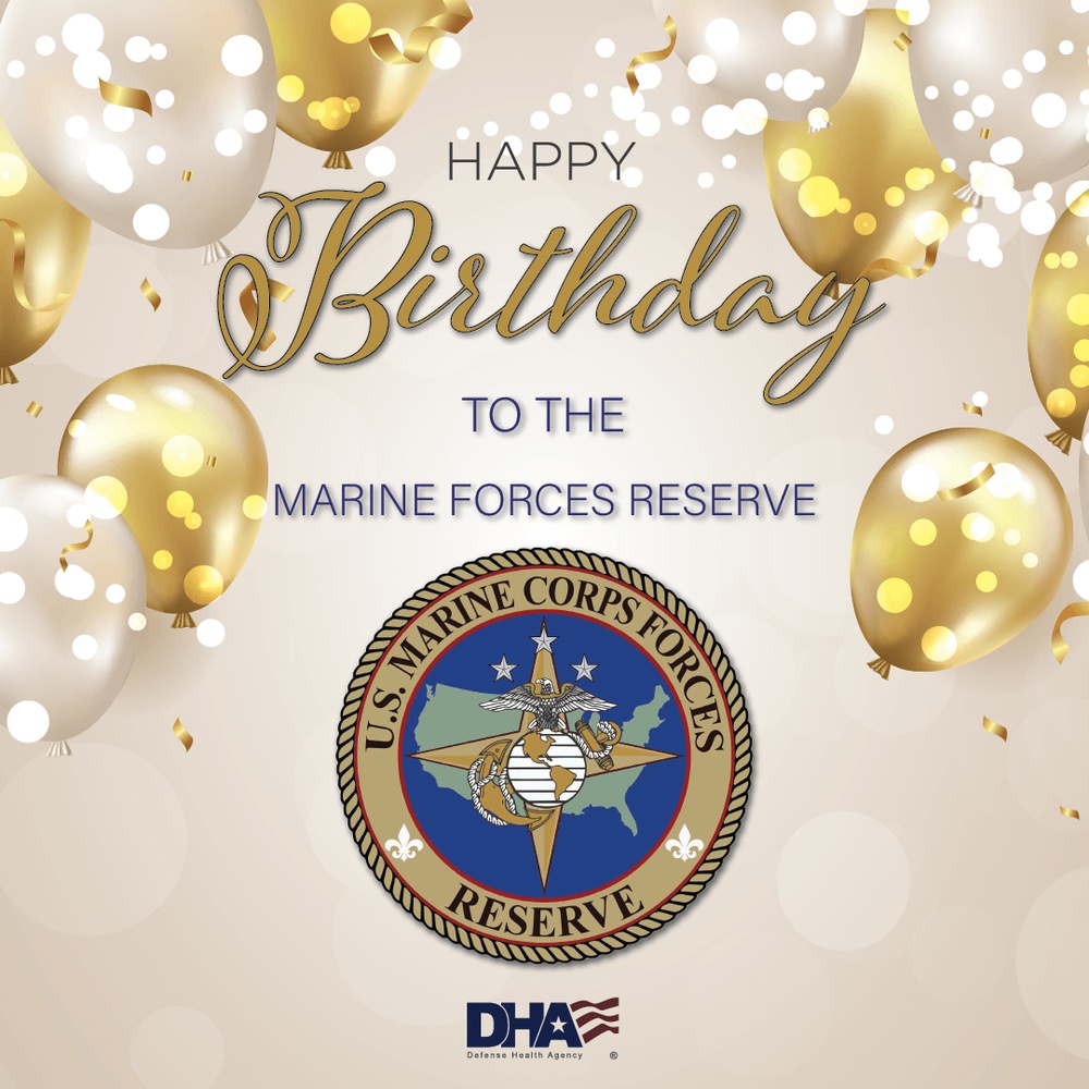 Marine Forces Reserve Birthday