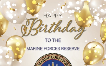 Marine Forces Reserve Birthday