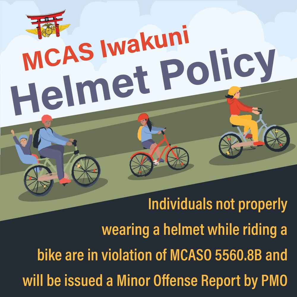 MCAS Iwakuni Helmet Policy