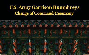 USAG Humphreys Change of Command Program