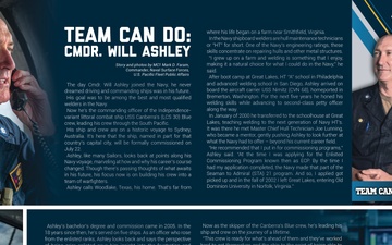 Team Can Do:  Cmdr. Will Ashley