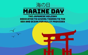 Waves of thanks - MCAS Iwakuni celebrates Marine Day