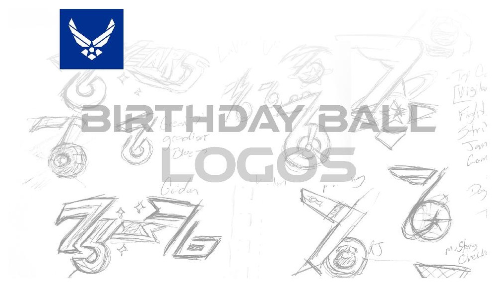 Offutt Air Force Base Birthday Ball Logo