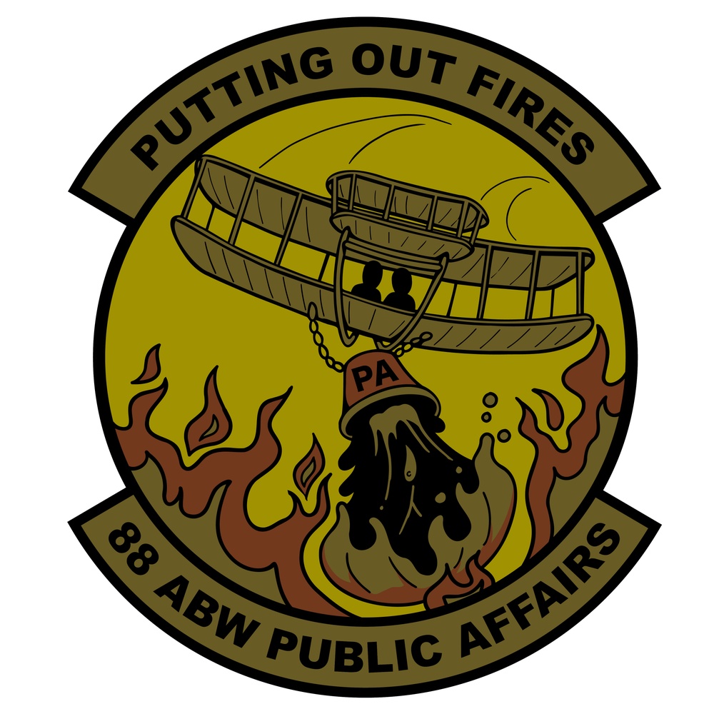 88th Air Base Wing Morale Patch (Subdue Color)