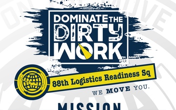 Dominate the Dirty Work - LRS infographic