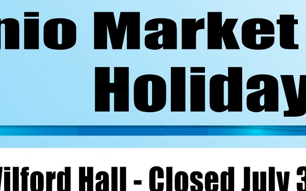 marquee SAT Holiday closures
