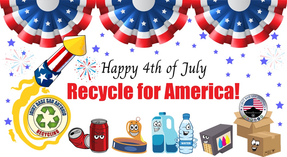 QRP recycle team celebrates 4th of July