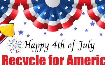 QRP recycle team celebrates 4th of July