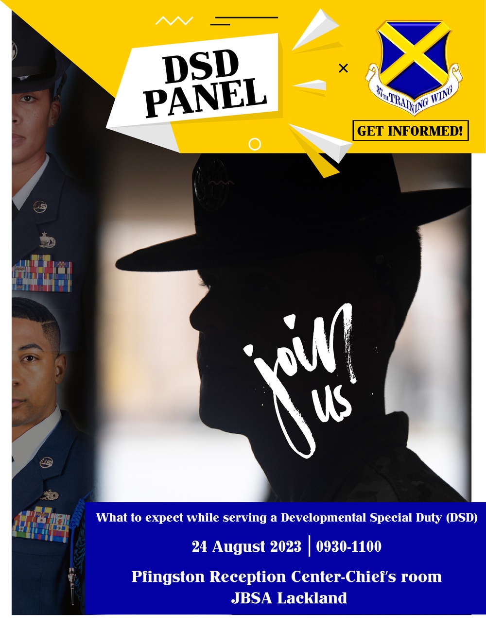 DSD panel flyer