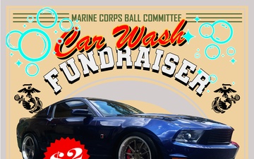 MARFORRES | Marine Corps Ball Committee Car Wash Fundraiser Flyer