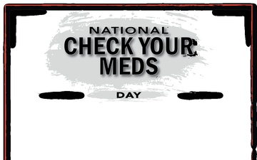 National Check Your Meds Day FRAME