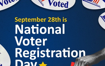 National Voter Registration Day 2023