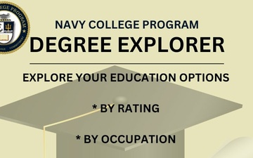 Navy College Program&amp;#39;s Degree Explorer