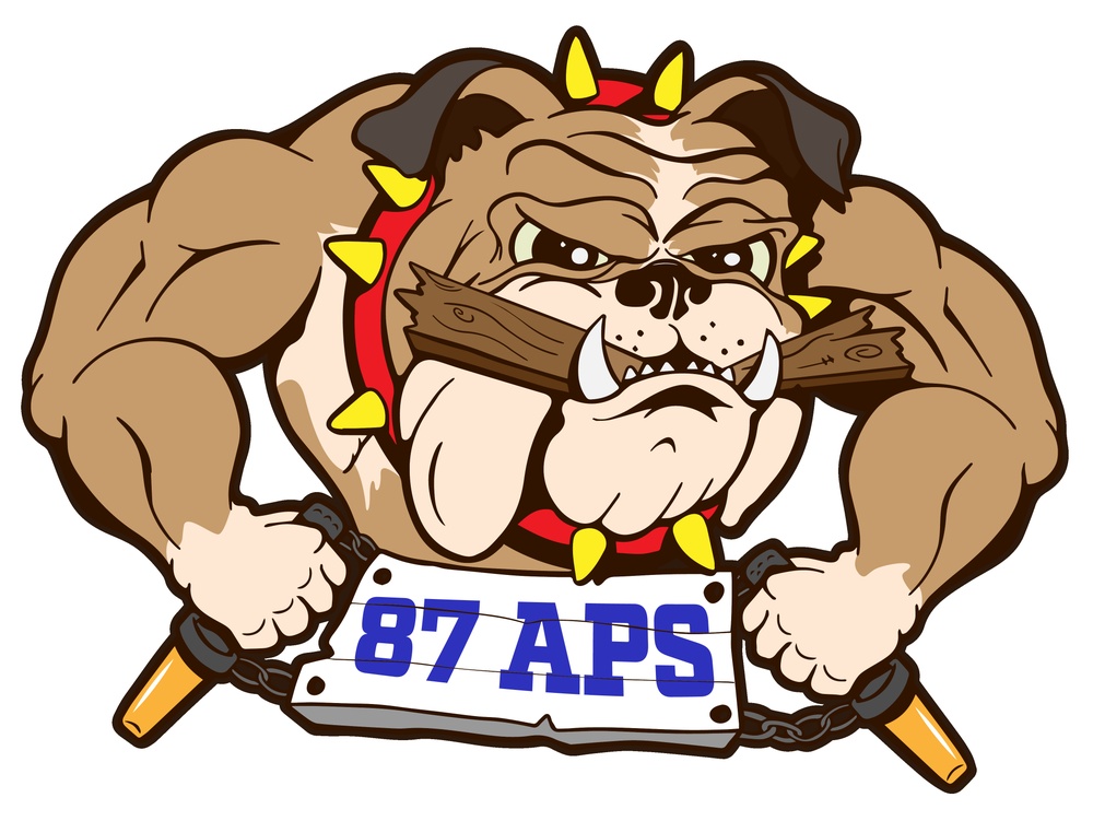 87th APS Bulldog Graphic