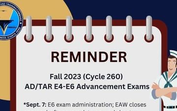 Fall 2023 Advancement Exams