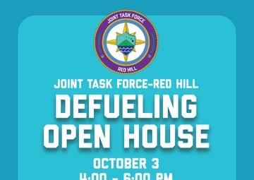 Joint Task Force – Red Hill Hosts Defueling Open House  October 3, 4-6 p.m. Keʻehi Lagoon Memorial Park