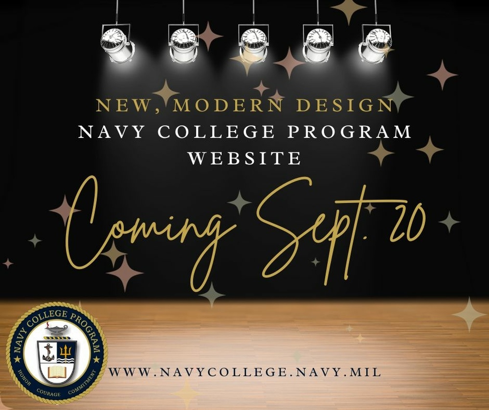 Updated Navy College Program Website