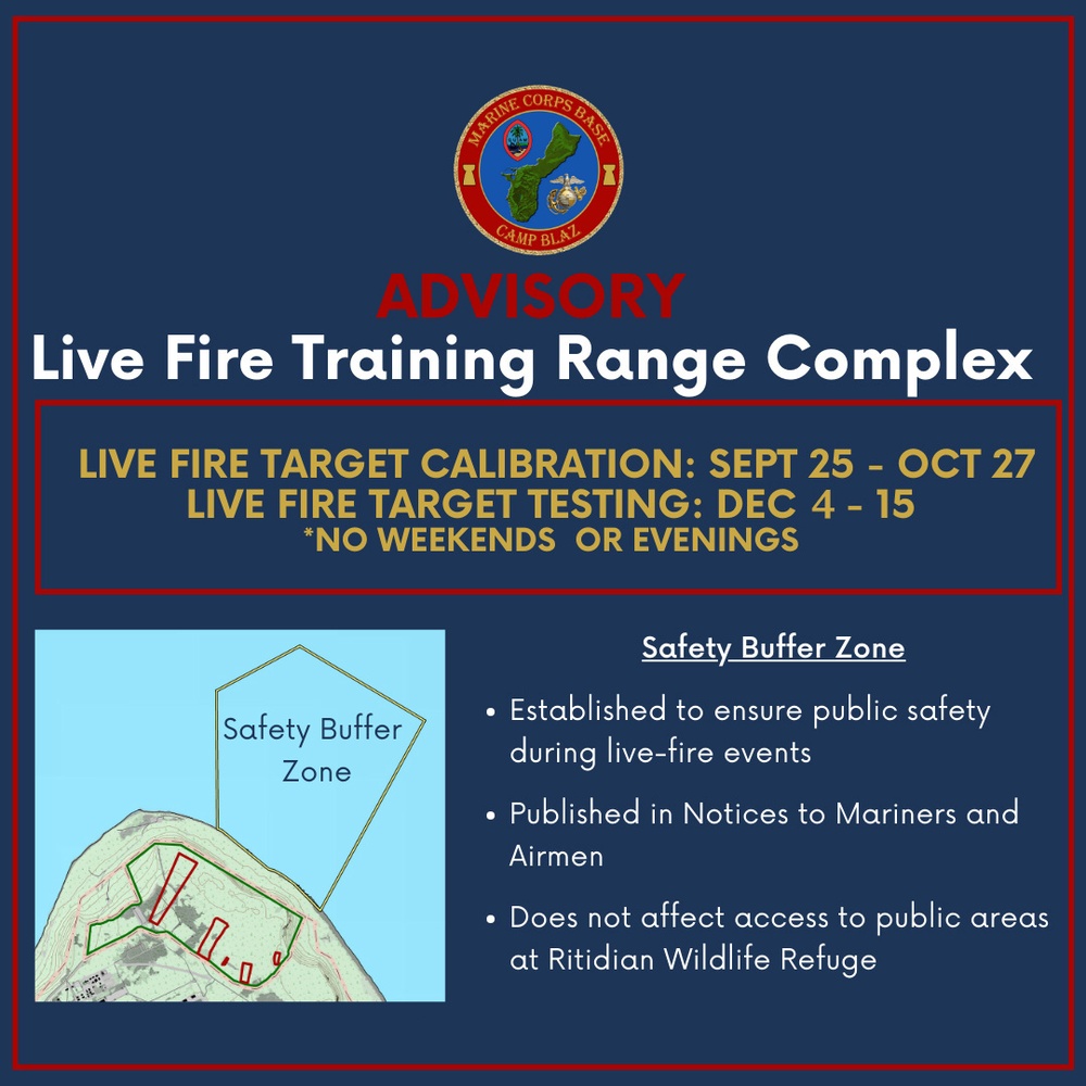 Live-Fire Calibration and Testing at LFTRC in Guam