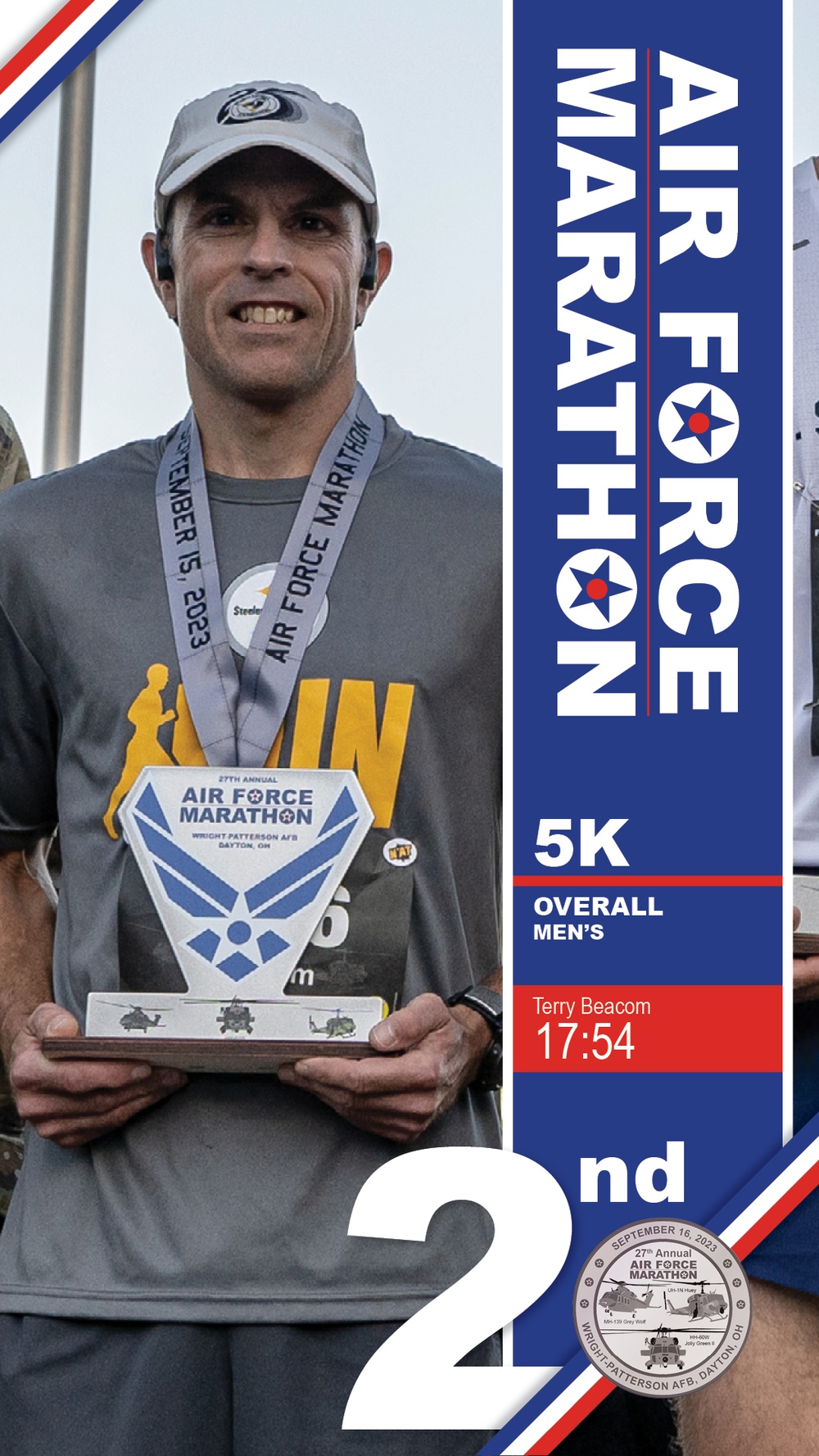 Beacom takes 2nd in Air Force Marathon men&amp;#39;s 5K (1920x1080)