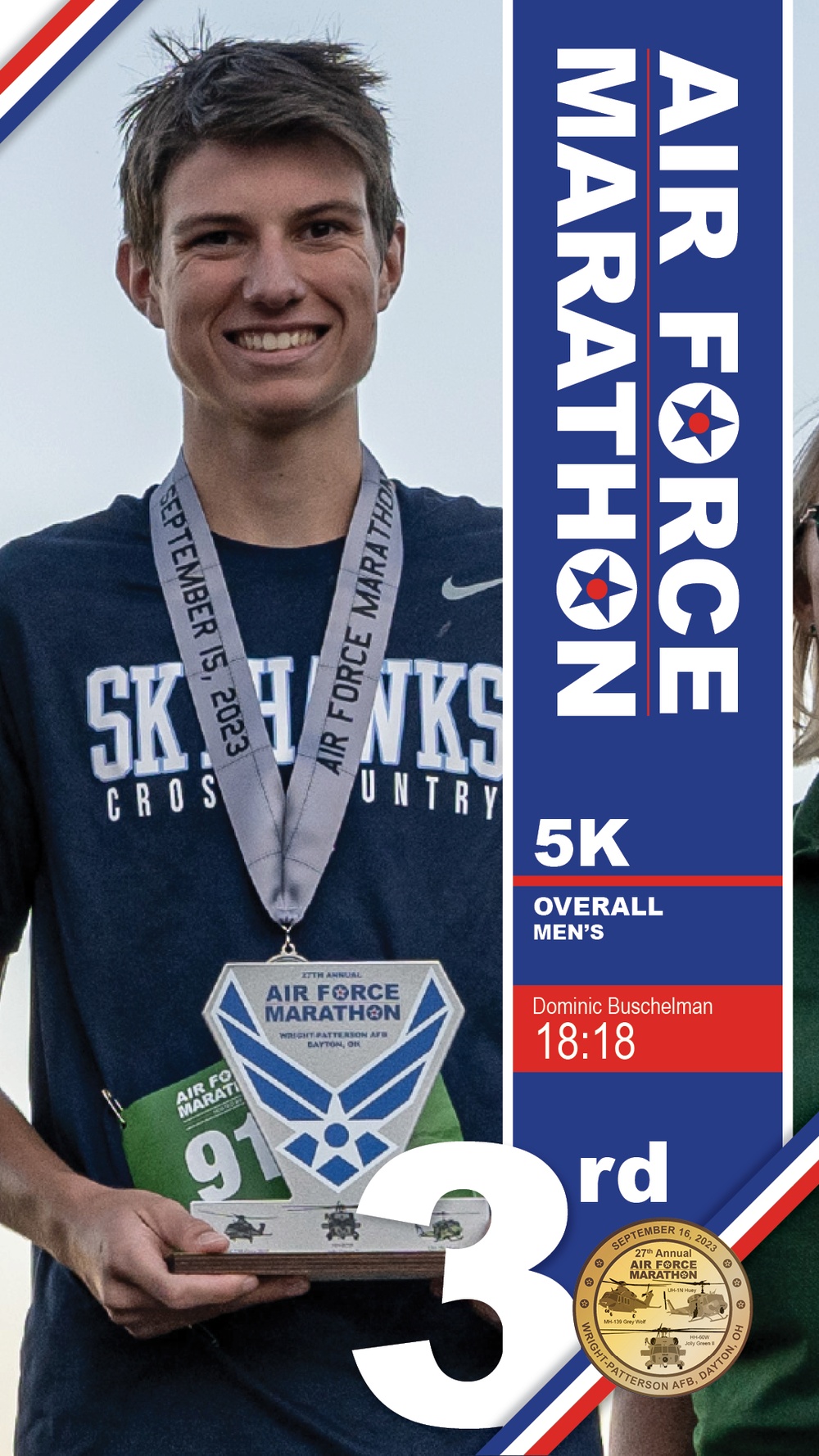 Buschelman takes 3rd in Air Force Marathon men&amp;#39;s 5K (1920x1080)