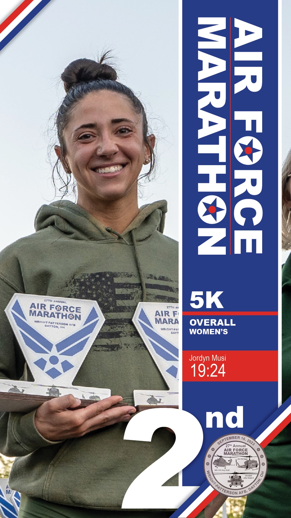 Musi takes 2nd in Air Force Marathon women&amp;#39;s 5K (1920x1080)