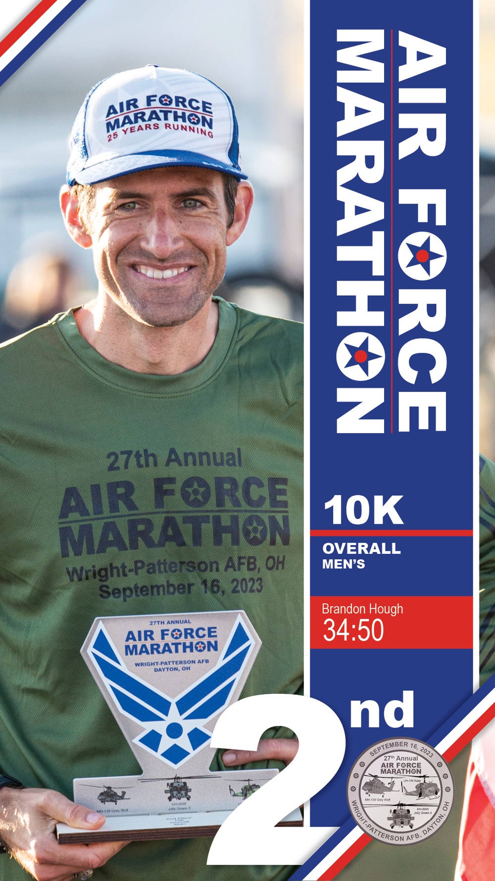 Hough takes 2nd in Air Force Marathon men&amp;#39;s 10K (1920x1080)