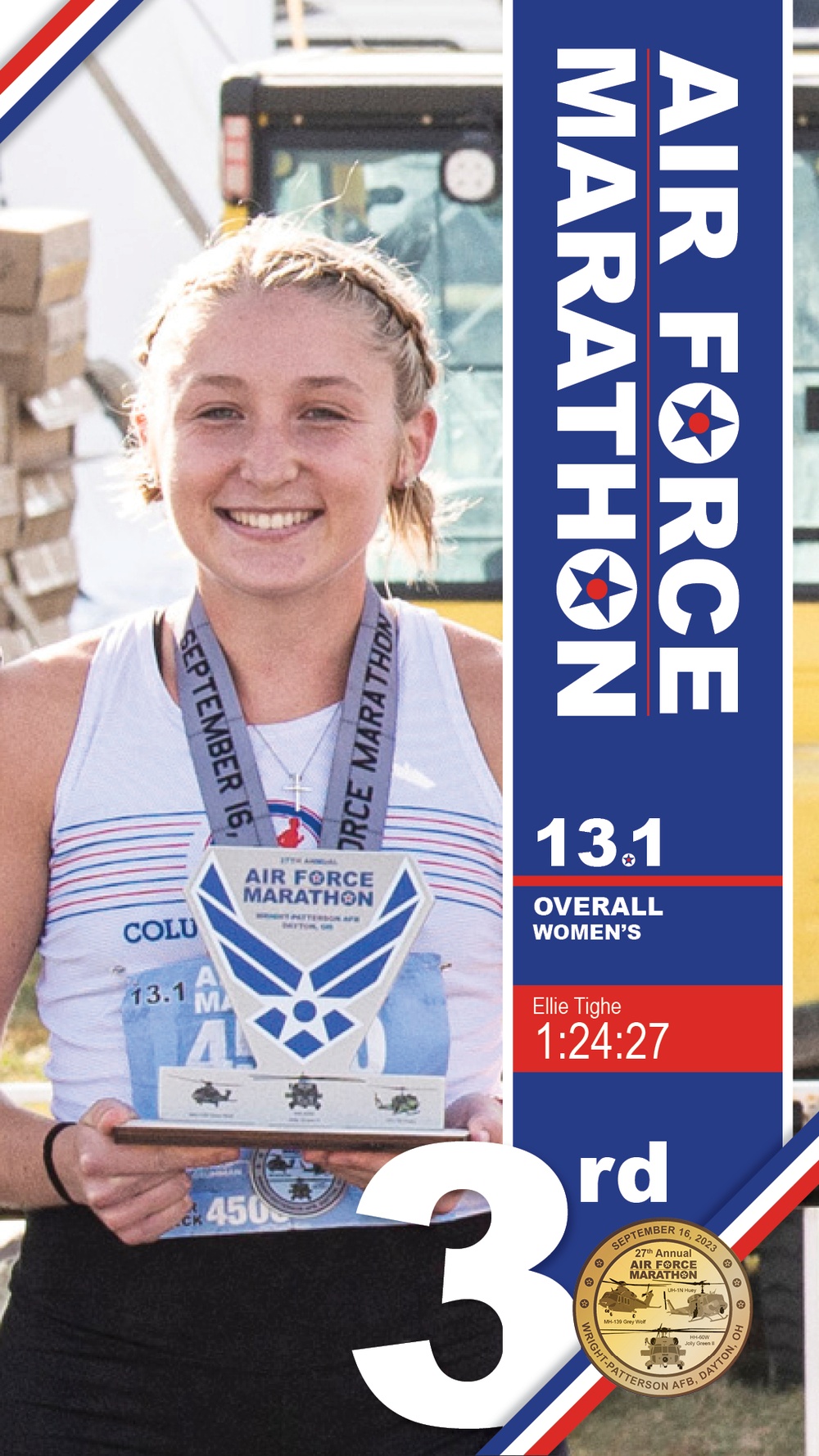 Tighe takes 3rd in Air Force Marathon women&amp;#39;s half-marathon (1920x1080)