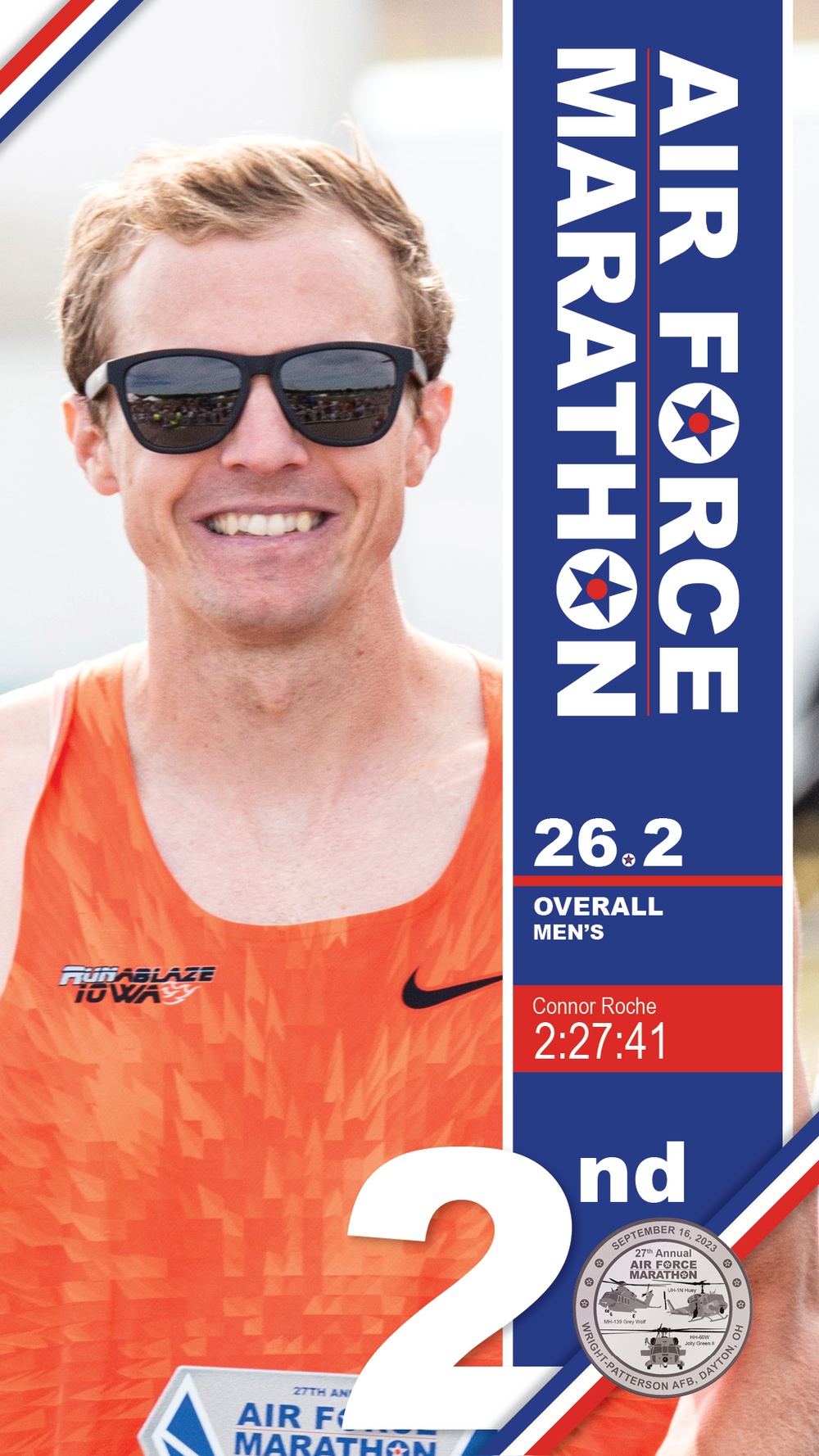 Roche takes 2nd in Air Force Marathon men&amp;#39;s title event (1920x1080)