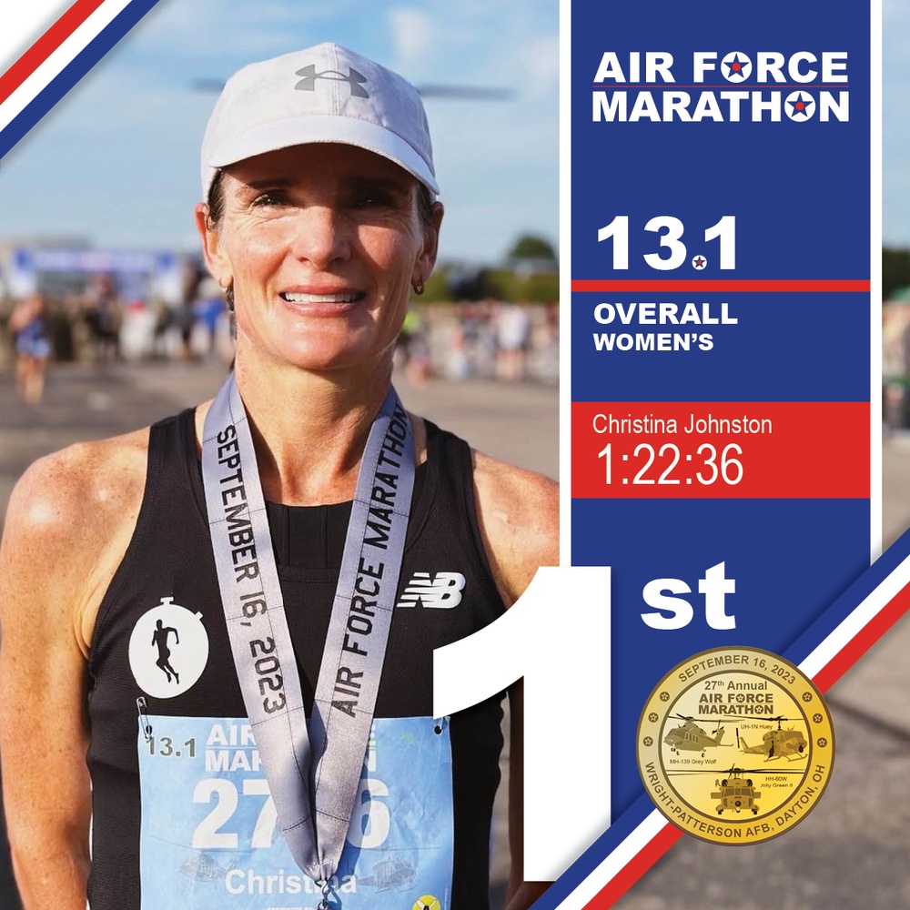 Johnston takes 1st in Air Force Marathon women’s half-marathon. (1200x1200)